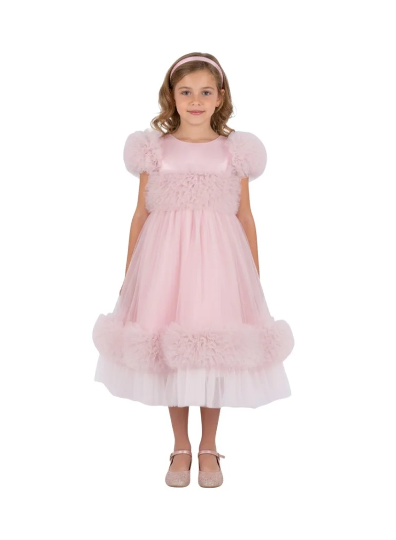 دىدانيالا فستان تول مكشكش